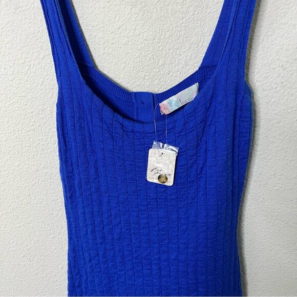 NWT Free People Beach Short and Sweet Mini Dress in Mazarine Womens Size S - Picture 6 of 10